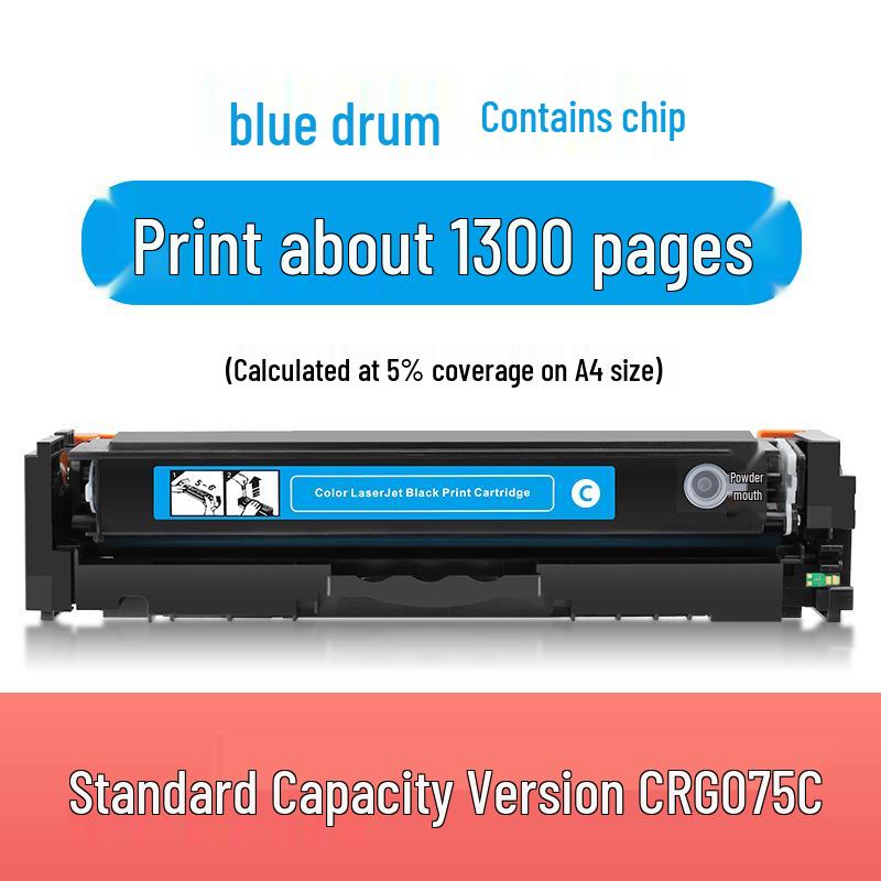 Canon 075 Trommel für MF665CdW und LBP647Cdw Farbdrucker Tonerkartusche CRG075K