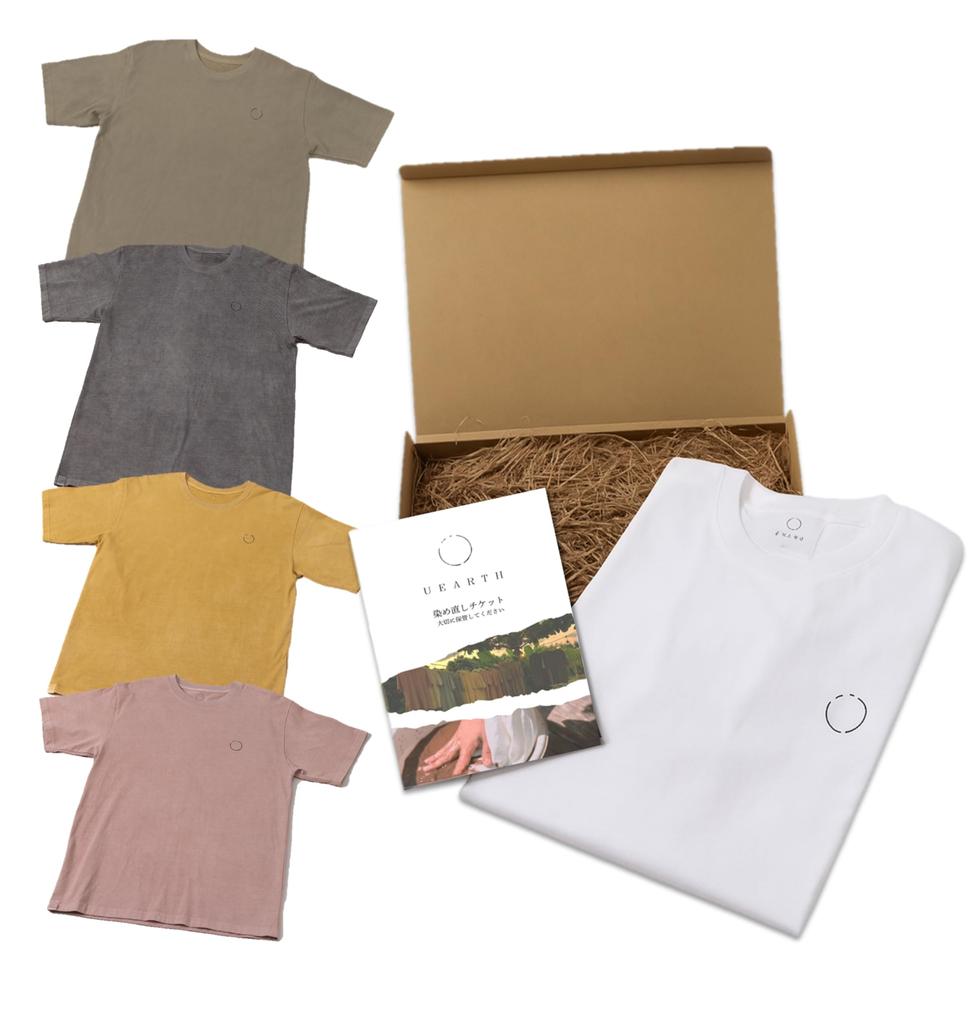 UEARTH Gift Choose Your Own Color Includes Dyeing Service Ticket 240g Heavyweight Fabric Double Stitched Perfect As a Gift [UEARTH] Hands-on