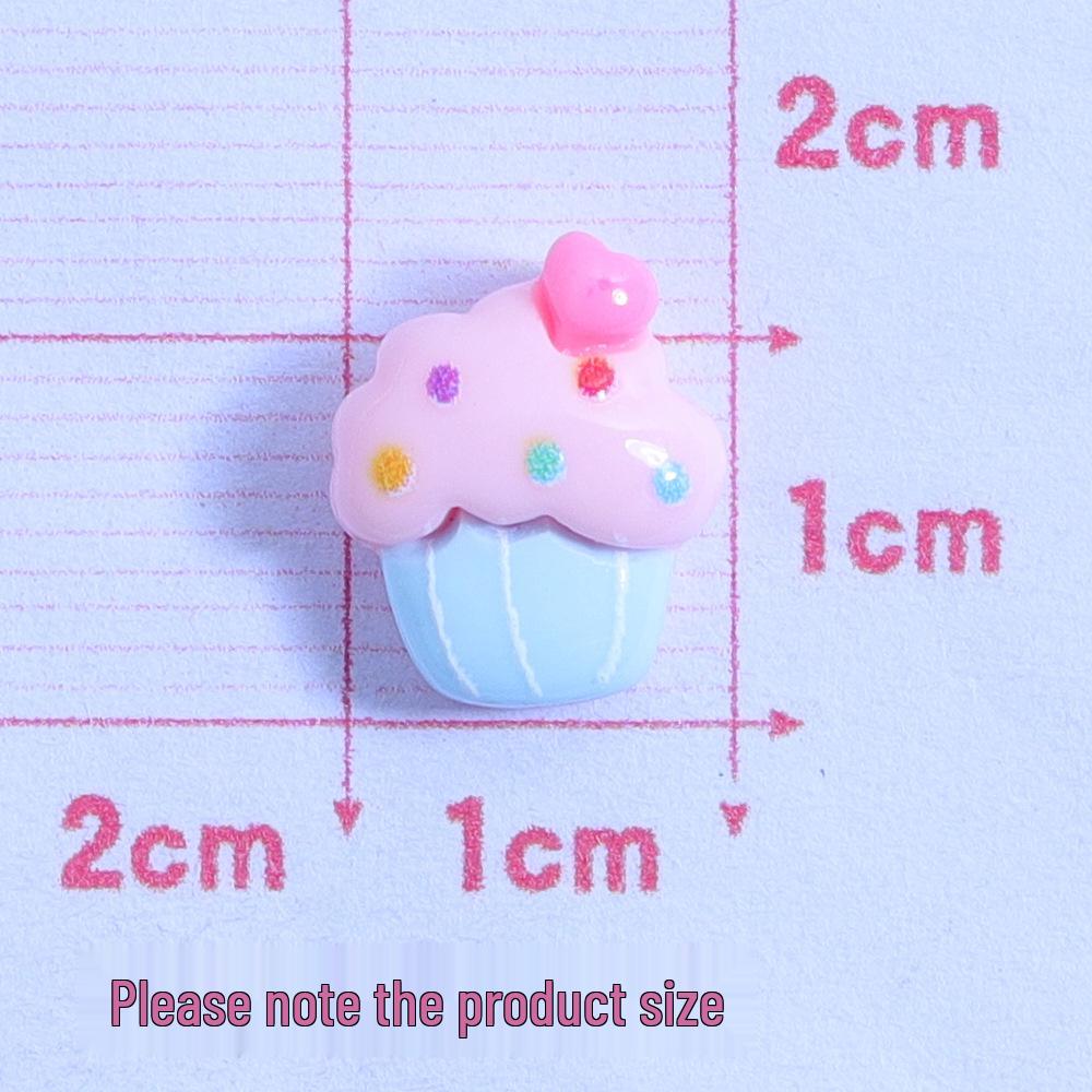 Mini Candy Cake Glossy DIY Resin Accessories: Phone Case, Water Cup, Nail Art, Earrings
