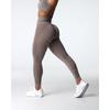 High-Waisted Seamless 9/10 Length Yoga Leggings Women Quick-Dry Nylon Spandex Compression Fitness Pants