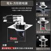 304 Stainless Steel Washing Machine Floor Drain Anti-Odor Cover Anti-Overflow Bathroom Balcony Dual Drainage Special Three-Way Connector