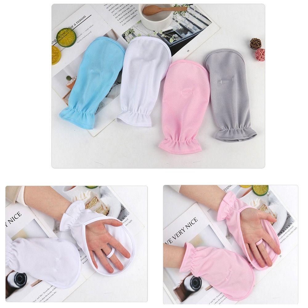 Thin Sunscreen Gloves Outdoor Sports Women Lady Gloves Driving Riding Mittens Sleeve Glove  Summer