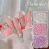 Bead Manicure Accessories 3D Nail Art Decoration Bubble Bead Nail Art Rhinestones Nail Charms