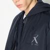 Armani Exchange FW23 Brand Logo Printed Zipper Casual Long Sleeve Cotton Jacket Men Jackets Navy-Blue 6RZB05-ZNUEZ-1510