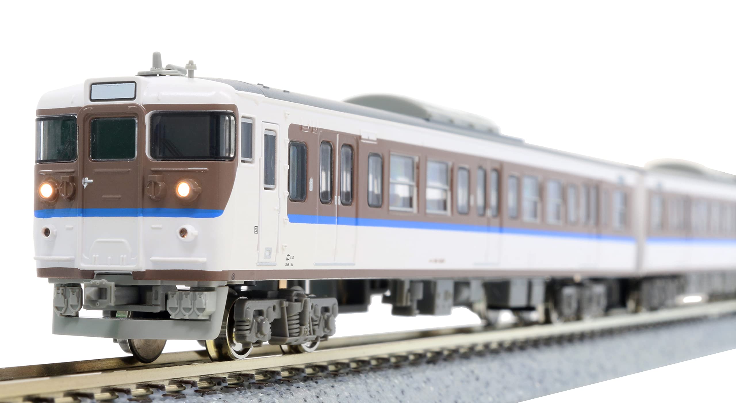 

Greenmax N gauge JR115 series 2000 series improved L17 updated Basic formation set 30416 Railway model train (30N car, formation, color) 4-car (with белый