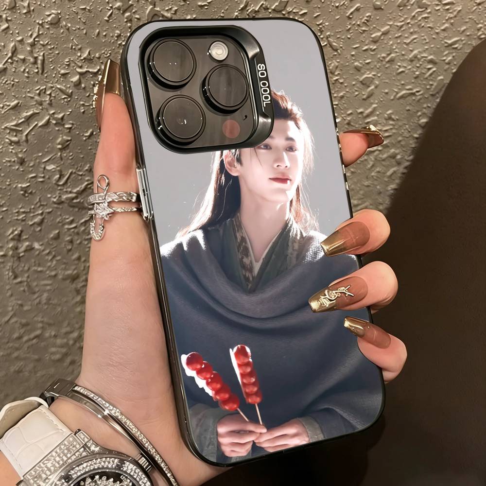 The TV  Pursuit-t of Jade Yan Zheng Phone Case For iPhone17,16,15,14,13,12,11 Plus,Pro Max,XS,Colored Silver Plated Inside Cover