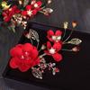 Hair Ornaments Crystal Chinese Hanfu Hair Clips Festival Hairpins Duckbill Clips Women Barrettes