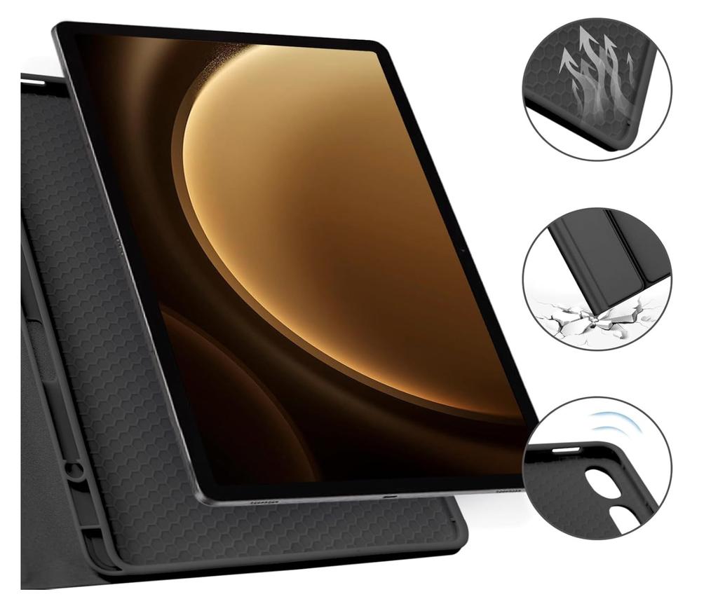 Custodia tastiera con touchpad per Samsung Galaxy Tab S10 FE Plus S10 FE+ 13,1"