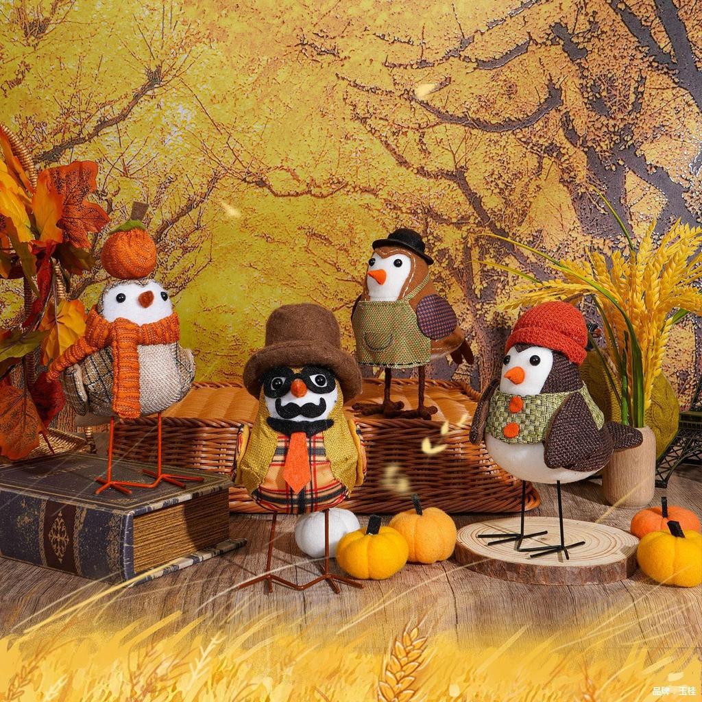 Thanksgiving Bird Plush Toy, Thanksgiving Bird Plush Doll - Thanksgiving Bird Plush For A Cuddly Experience, Thanksgiving Bird Shaped Dolls