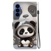 For Samsung Galaxy S26+ Wallet Case Pattern Printing Leather Stand Phone Cover with Strap