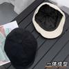 Beret children spring and autumn casual street versatile anti-wear forward hat retro duck tongue cute hat