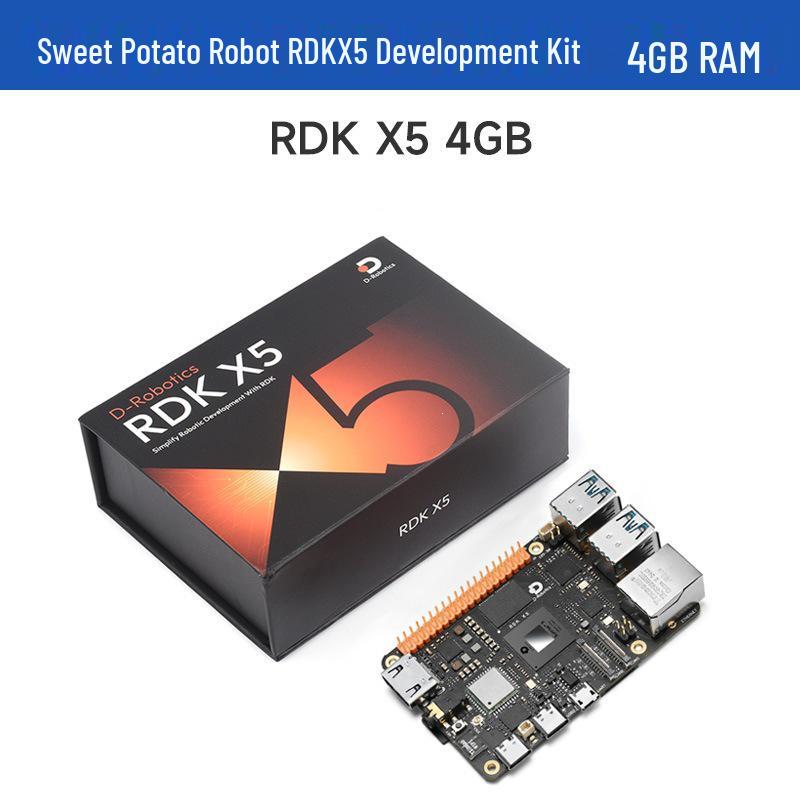 RDK X5 Development Kit: Sweet Potato Pie, Octa-core, 4GB/8GB RAM, 10TOPs Processing