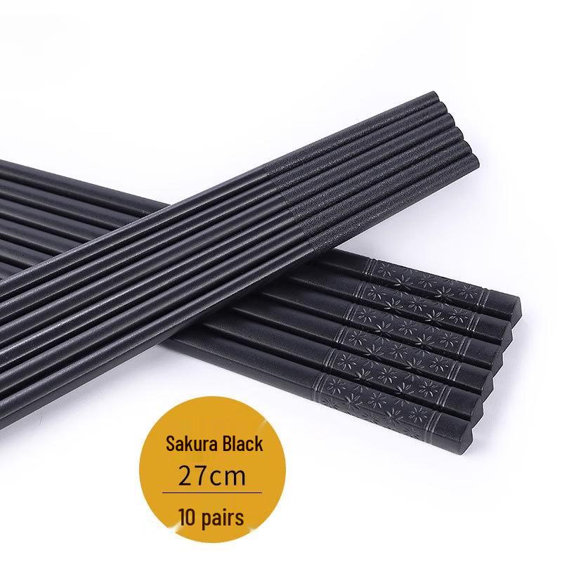 Alloy Chopstick, Spoon, and Fork Dining Set