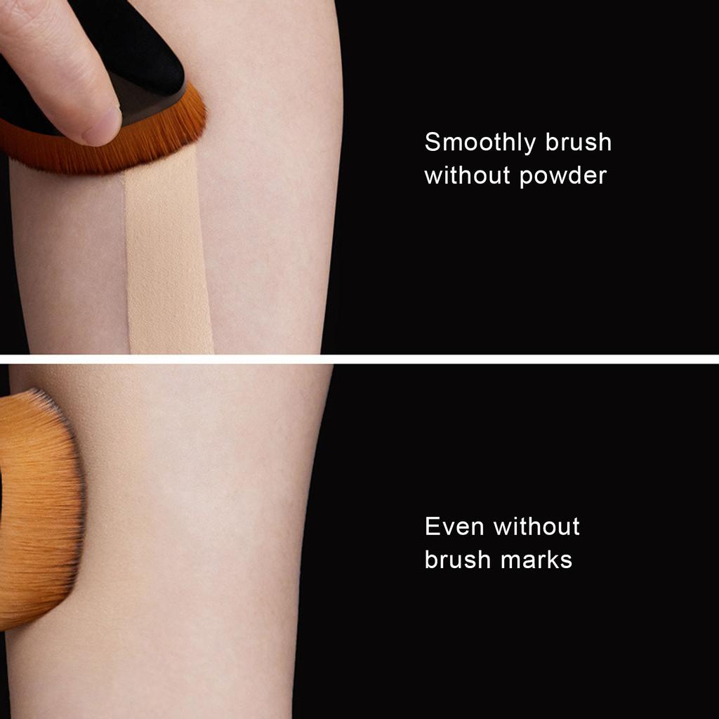 Makeup Liquid Foundation Brushes Cosmetic Flat Blush Brushes Cosmetic Brushes Makeup Brushes 3pcs Liquid Powder Brushes