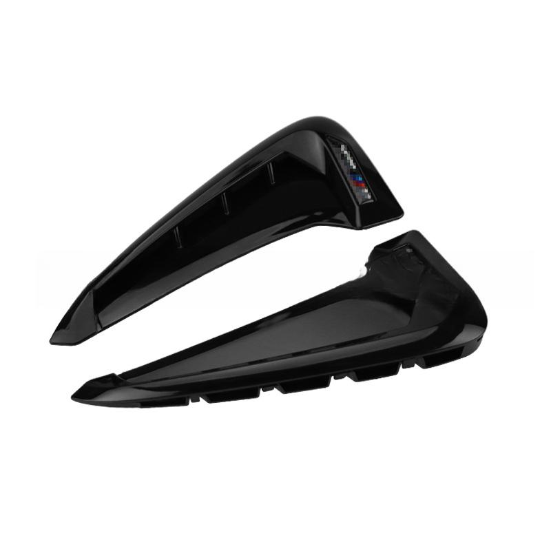 Bilprodukter for BMW X5 F15 X5M F85 14-18 Bilstyling ABS Bil Hai Gjeller Side Skjermventil Dekorasjonsklistremerker Biltilbehør