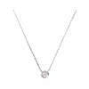 Gold & Dear Moissanite Carat 1 / 0.3 Carat Bezel Necklace