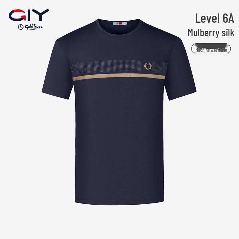 Goldlion Men s Quick-Dry Round Neck T-shirt TSRA049 3XL