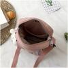 Canvas small bag women's new trendy Korean version versatile messenger bag student shoulder bag girl small satchel