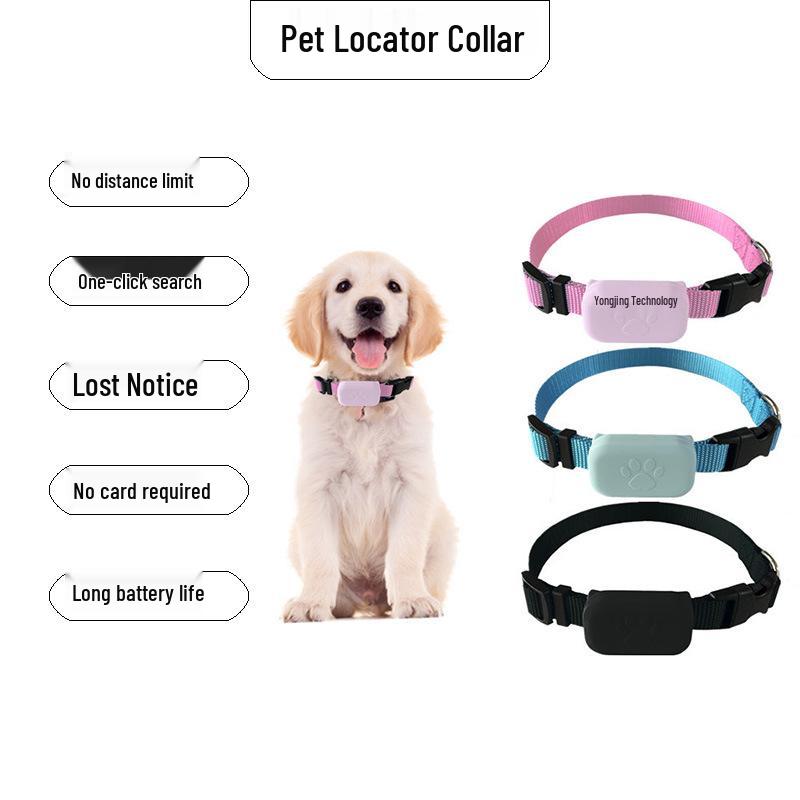 SpotOn Pet Tracker Collar: Bluetooth Anti-Lost Reminder for Puppies and Kittens.
