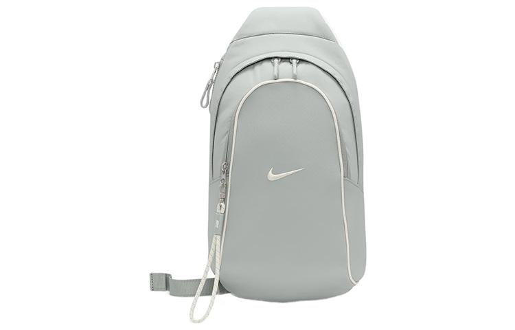 Сумка-кроссбоди Nike из переработанного полиэстера, стандартный размер, унисекс, цвет Mica Green, dj9796-330 One Size gray