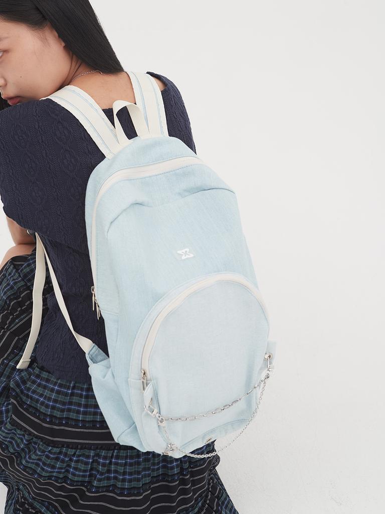 Muwm Nest Backpack (Light Denim)