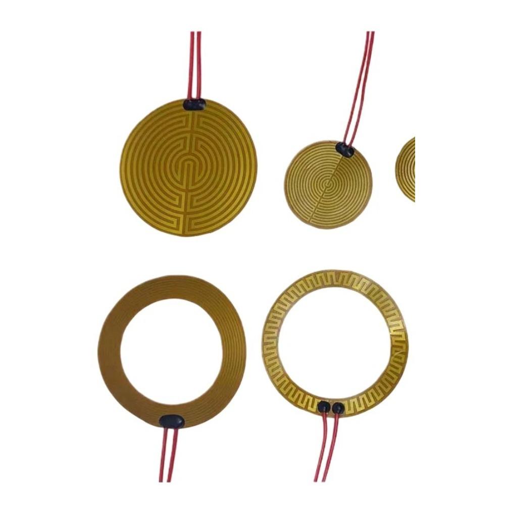 5 8 10 12 15 20 24 25 30 35 40 Mm PI Film Heating Element Polyimide Electric Adjustable Temperature Flexible Film Constant Plate