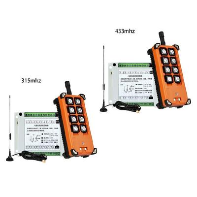 AC 220V-380V 8 Canaux Télécommande Sans Fil Interrupteur Lumière LED Sortie Relais Radio RF