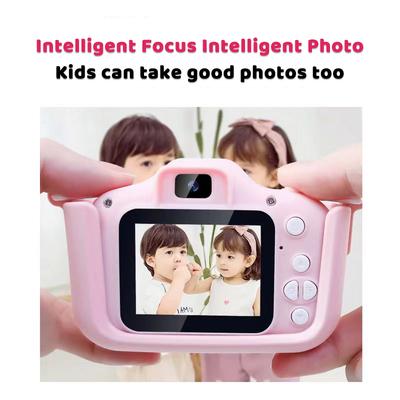 Children Camera 1080P HD 20-inch Digital Camera Mini Charming Toys Camera with Silicone Cases Toys Life Camera Kids Birthday Gift