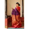 Royal Soft Lichi Silk Saree with Rich Pallu & All-Over Jacquard Work | Designer Party Wear Saree with Exclusive Jacquard Border Blouse