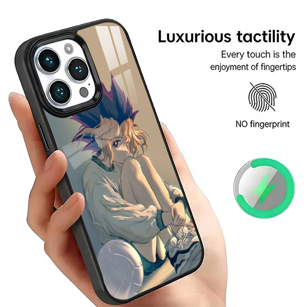 Yu-Gi-Oh Yugi Muto Phone Case For iPhone17,16,15,14,13,12,11 Plus,Pro Magnetic For Magsafe Wireless Charging iPhone15PRO
