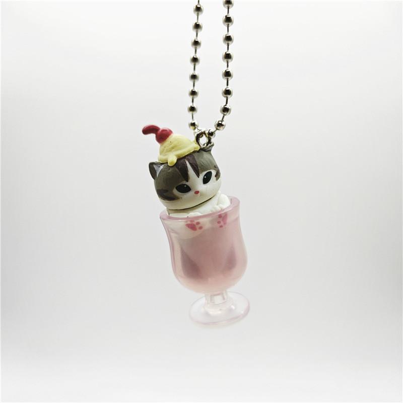 Mofusand Drink Theme Collectible Pvc Action Figure Model Desk Decor Adult For