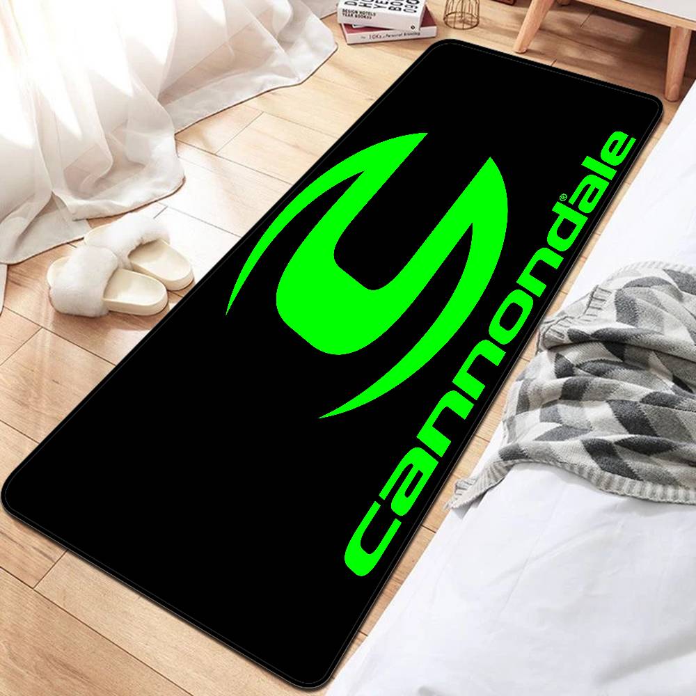 C-Cannondale Floor Mat Rectangle Anti-slip Home Soft Badmat Front Door Indoor Outdoor Mat Welcome Doormat