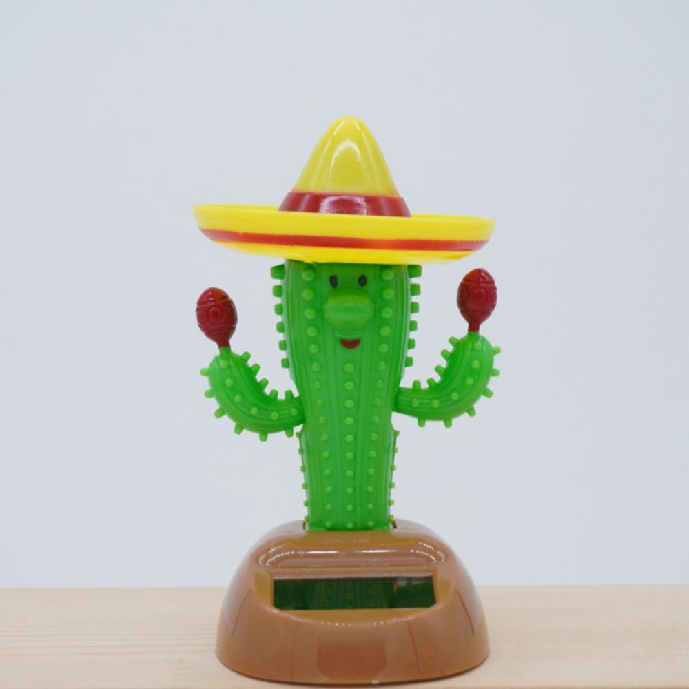 Schattig Auto Ornament, Schuddend Hoofd Ornament, Cactus Creatief Ornament, Auto Interieur Decoratie Accessoire, Woondecoratie Cadeau