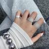 Sterling Silver Niche Design Open Ring: Korean Style, Stackable, Colorfast, Light Luxury