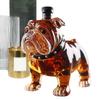 French Bulldog Whiskey Bottle Whiskey Organizer Decorative Alcohol Decanter For Restaurant Shelves Collectible Liquor Bottle