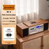 Bluetooth Retro Cassette CD Player with Harman-Quality Sound and High-Power Speaker