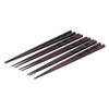 5 Pair Chopsticks Japanese Style Reusable Wood Chopstick Tableware Kitchen Accessory
