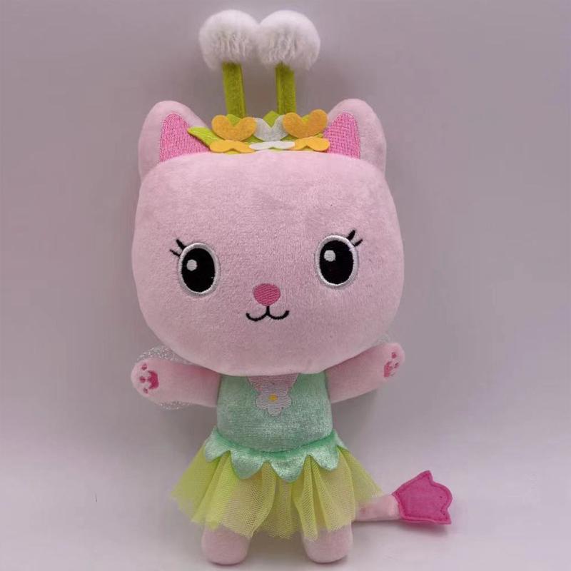 Dollhouse  Plush  Toy Colored Various Types Cat Figures Soft Dolls Surprise Gifts For Kids