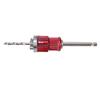 Quick Change Hole Saw Arbor with Central Drill Hex Shank Hole Opener Coring Connecting Rod for Iron Wood Acrylic Gypsum