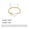 Nicssy Gold Color Beaded Bracelets for Women Jewelry Natural Shell Cross Star Heart Charm Bracelet Adjustable Rope Pulseras