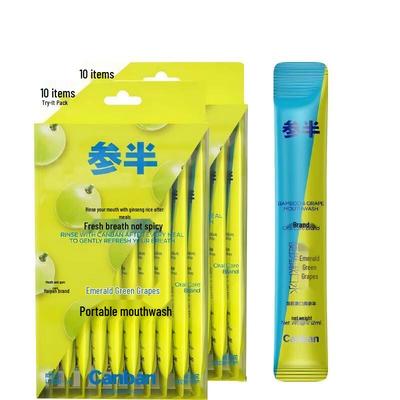 Canban Bamboo Green Grape Mouthwash (20 Strips)
