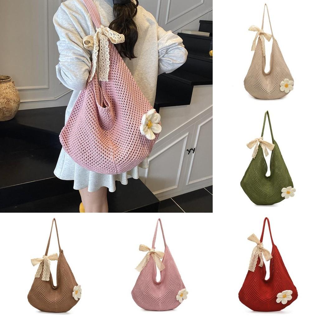 Summer Beach Woven Large Capacity Bag For Vacation And Casual Outings