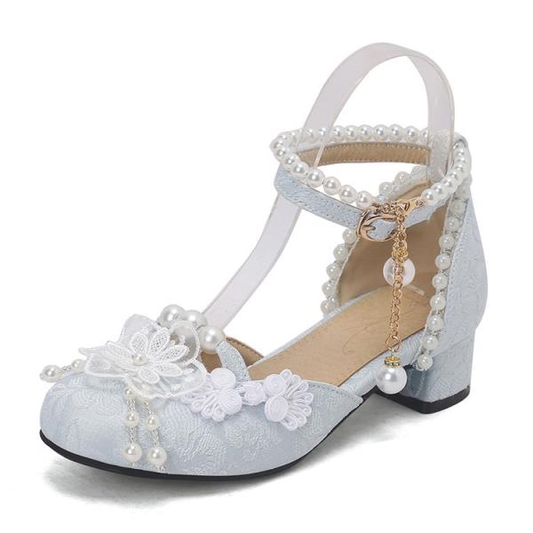 Fashion Beige High Heels Women Shoes Orange Sandals Ladies Branded Pumps Mary Jane Roman Style 12cm White Casual African Straps Summer F