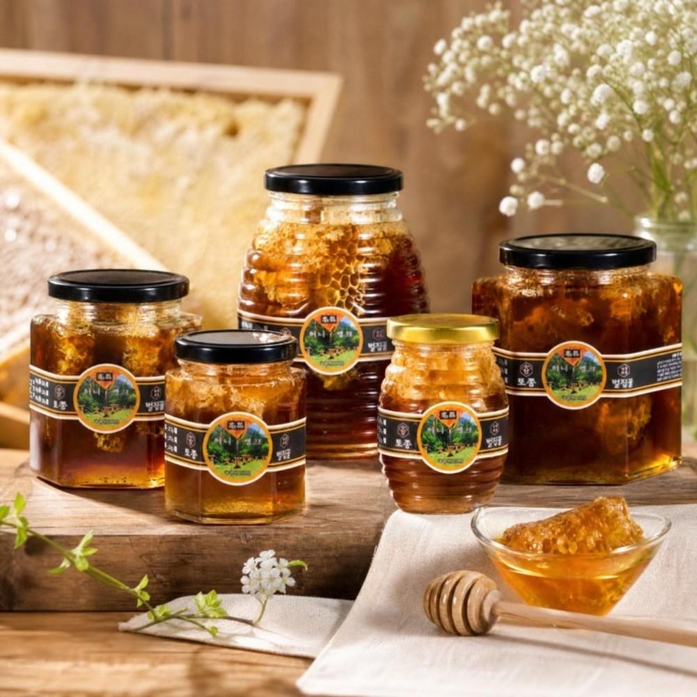 One Jar of Honeycomb In a Glass Jar, 1600g Honeycomb, Aged Honey, Thank-you Gift, Honeycomb, Native Honey 1.6kg, 1 Pc