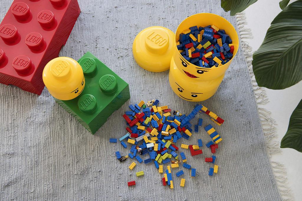 Room Copenhagen Lego Storage Winky Winking Head, Large,