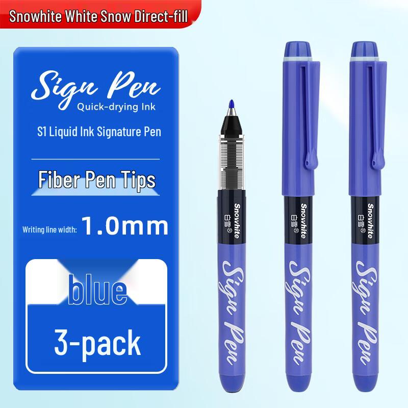 Snowhite Direct Liquid Rollerball Pens