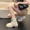 British style women's lace-up lightweight outdoor hiking mountaineering non-slip sports casual non-fatigue foot Martin boots