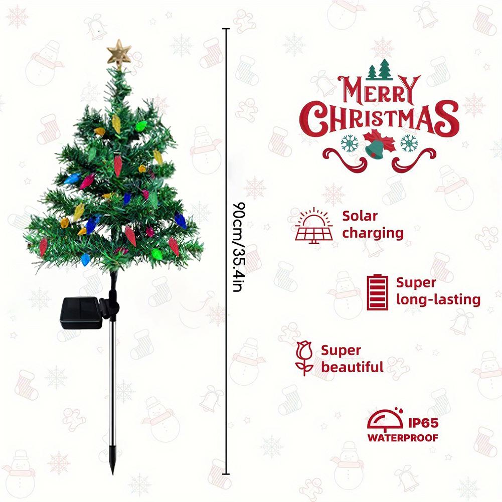 Xmas Tree Garden Decorative Led Lights Auto On/Off Light Sensor Control For Garden Party Decorations