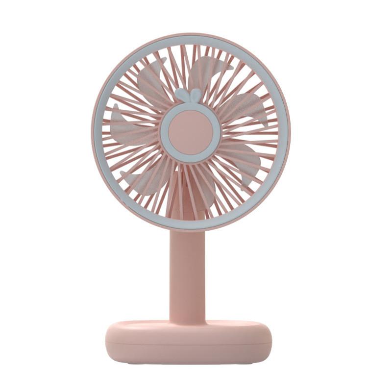 Usb Desktop Fan For Office And Student Dorm Rooms With Rechargeable Battery And Quiet Operation