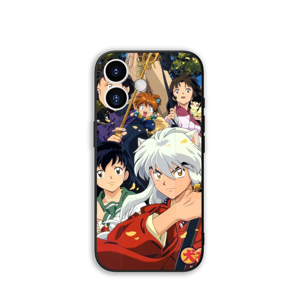 Coque Cover for Samsung Galaxy A55 A56 A25 A36 A54 S8 S9 S21 S20 FE A53 A13 A12 A14 A33 A70 A71 A51 A21S Case Cartoon Inuyasha